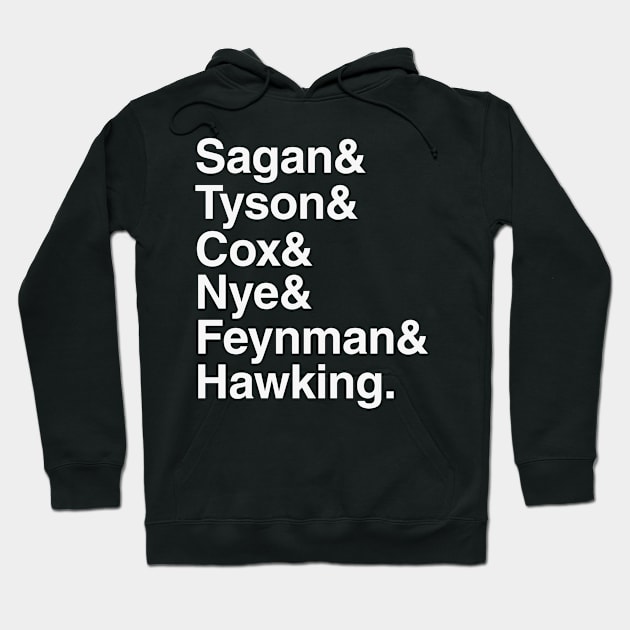 Scientists who have popularised science Hoodie by renduh